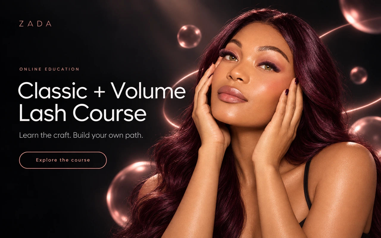 Zada Classic and Volume Lash Course
