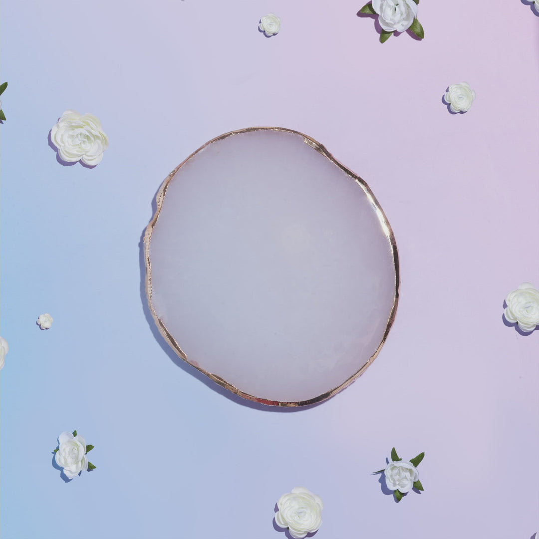White Resin Stone