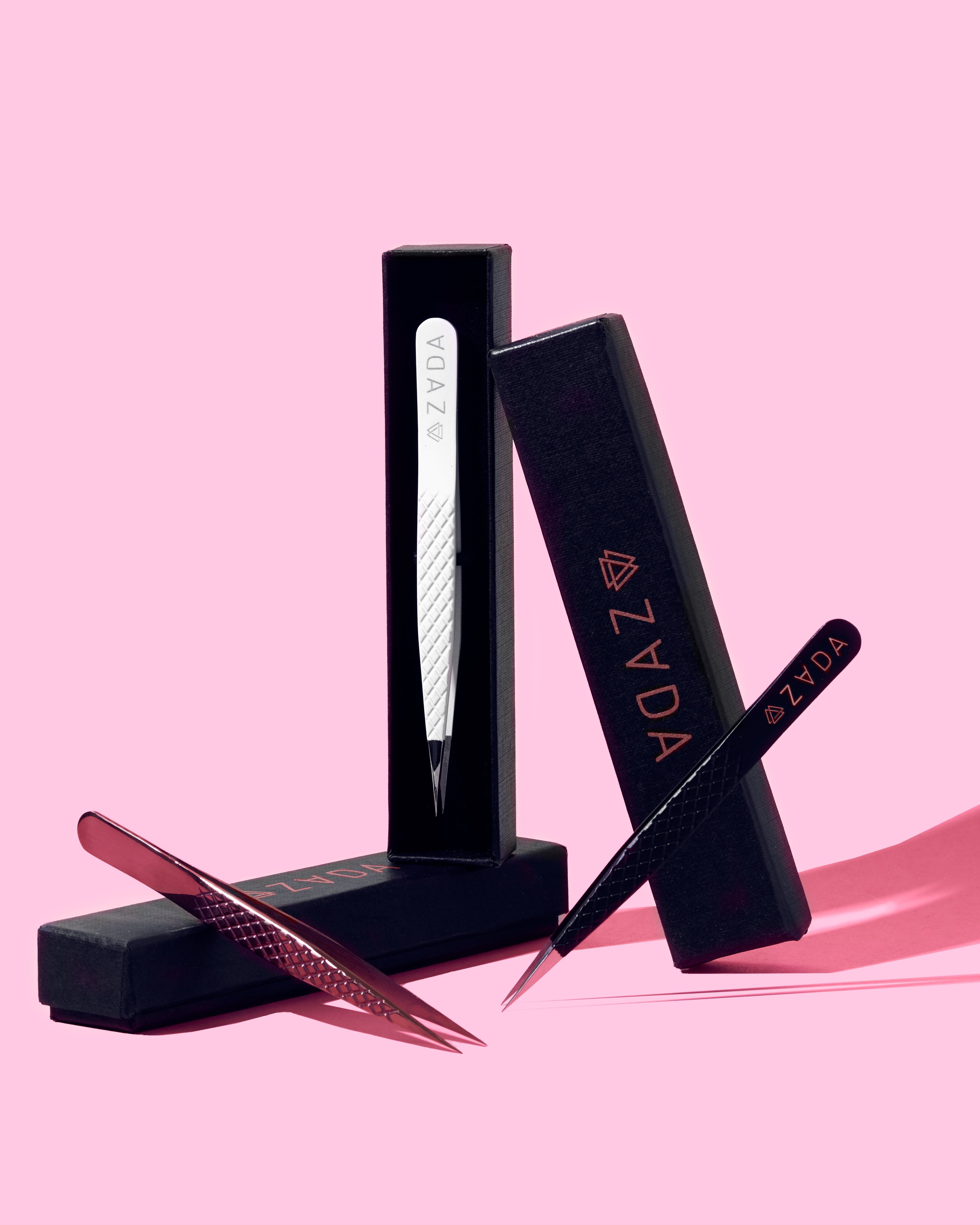 Lash Extension Tweezers, Lash Tweezers, Best Tweezers For Lash Extensions, Volume Lash Tweezer, Lash Extension Tweezer Set